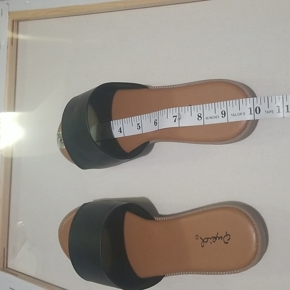 Qupid - Cute brown and black flats - Picture 4 of 5